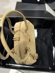 Chanel Small Bowling Kadın Süet Çanta  3