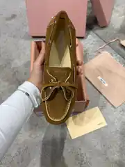 Miu Miu Kadın Süet Loafer 3