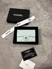 Chanel Mavi Kadın Deri Cüzdan 1