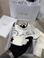 Dior Chrono  Beyaz Kadın Deri Sneaker 5