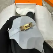 Hermes Empire Kadın Deri Terlik 4
