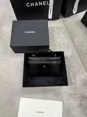 Chanel Siyah Vanity Kadın Deri Çanta 1