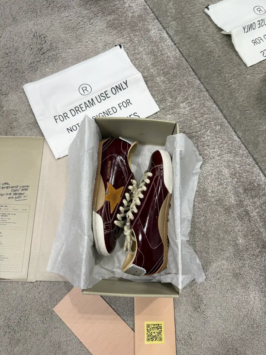 Golden Goose True Star Kadın Deri Sneaker