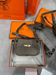 Hermes Jypsiere Mini Etoupe Kadın Deri Çanta 1