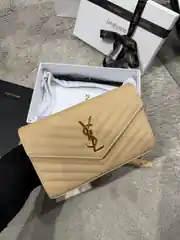 YSL Cassandre Large Kadın Deri Cüzdan Çanta  2